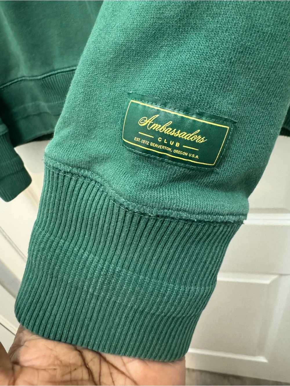 Nike Rebellion Green Sweatshirt Ambassador Club